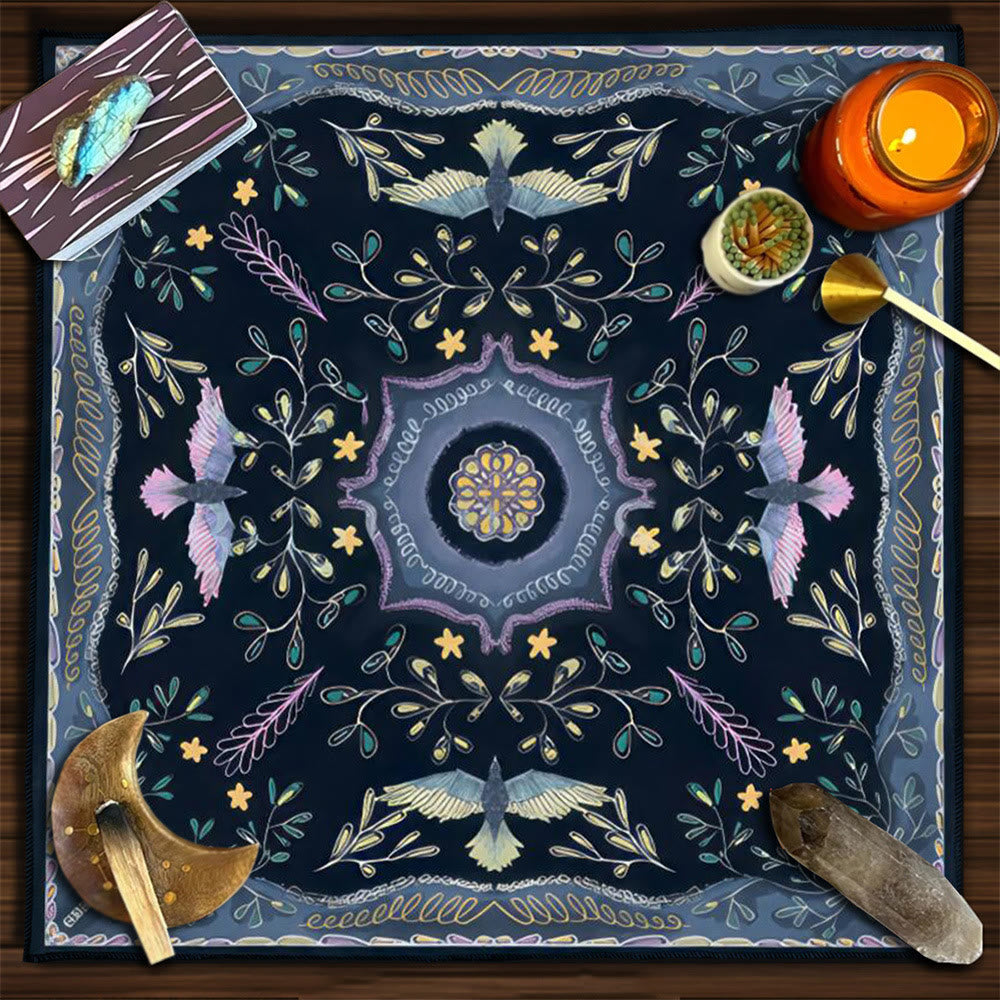 Olivenorma Yggdrasil Sacred Tree Mysterious Tarot Tablecloth