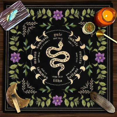 Olivenorma Yggdrasil Sacred Tree Mysterious Tarot Tablecloth