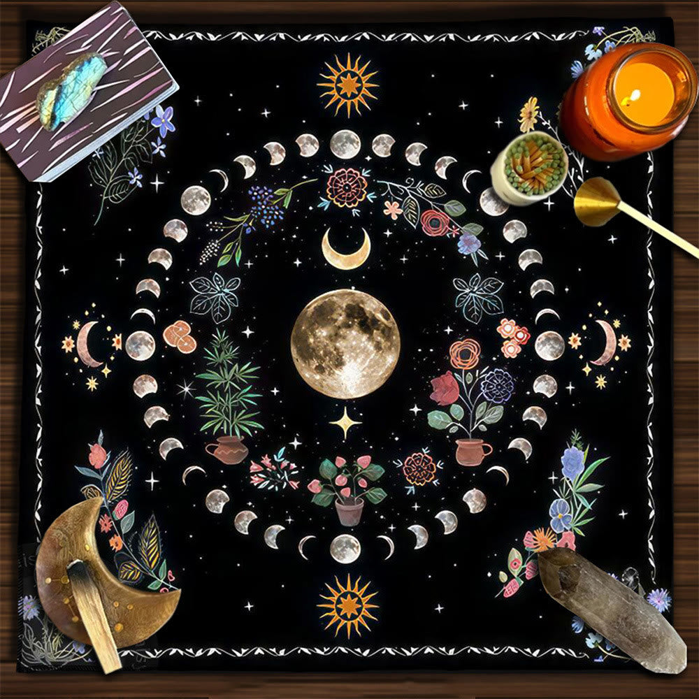 Olivenorma Yggdrasil Sacred Tree Mysterious Tarot Tablecloth