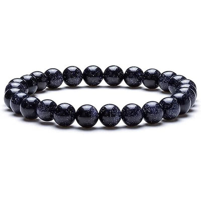 Olivenorma 8mm Natural Stone Beaded Women Men Bracelet