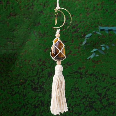 Olivenorma Natural Healing Reiki Gemstone Hanging Ornament