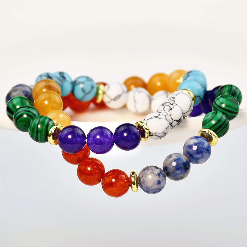 Olivenorma Chakra Beaded Bracelet