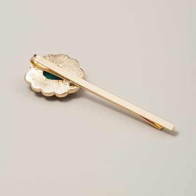 Olivenorma Golden Color Turquoise Bobby Pins Hairpin