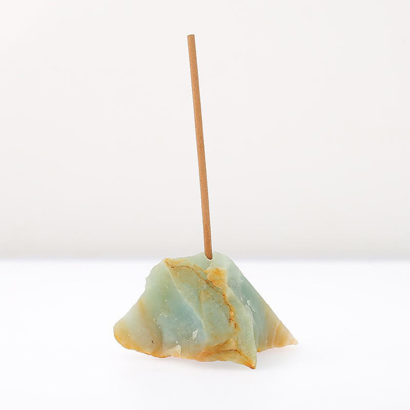 Olivenorma Rough Gemstone Incense Stick Holder