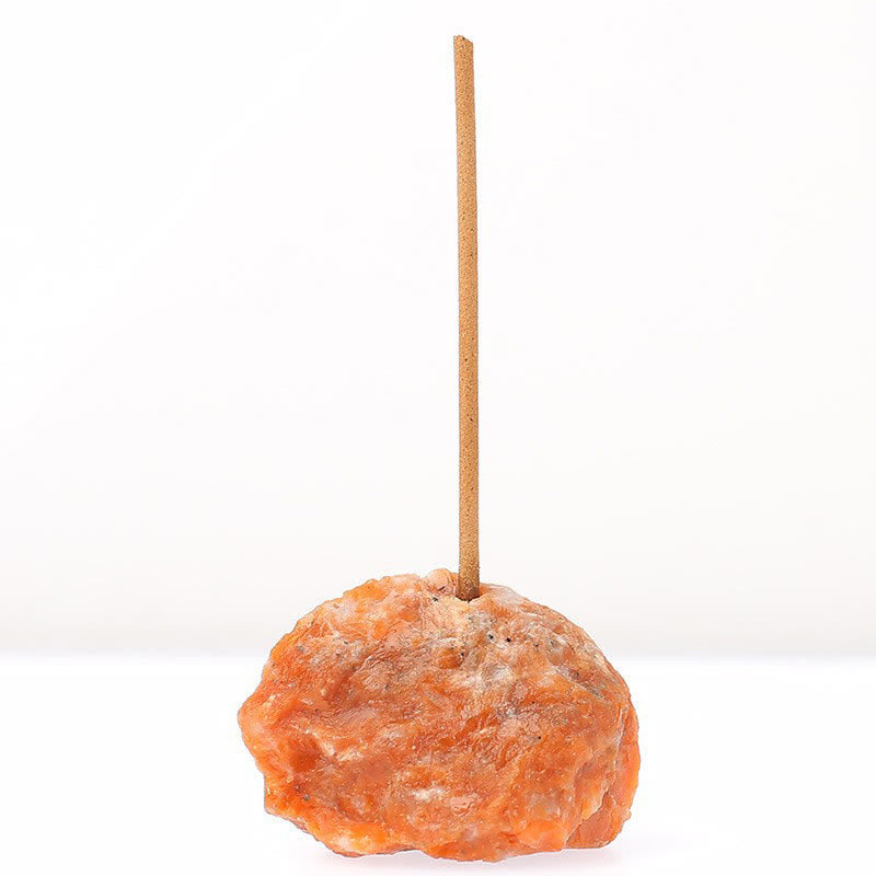 Olivenorma Rough Gemstone Incense Stick Holder