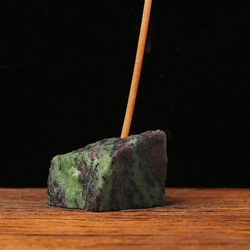 Olivenorma Rough Gemstone Incense Stick Holder