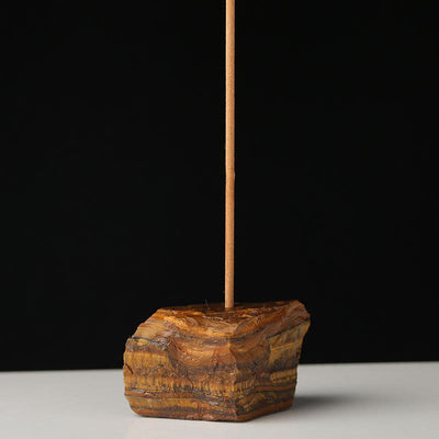 Olivenorma Rough Gemstone Incense Stick Holder