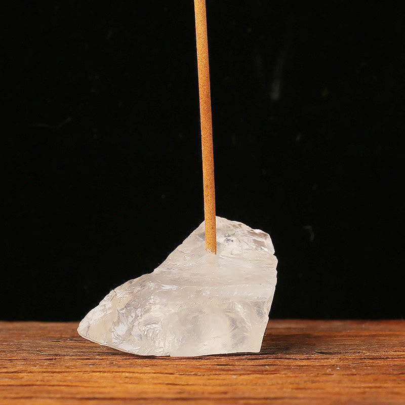 Olivenorma Rough Gemstone Incense Stick Holder