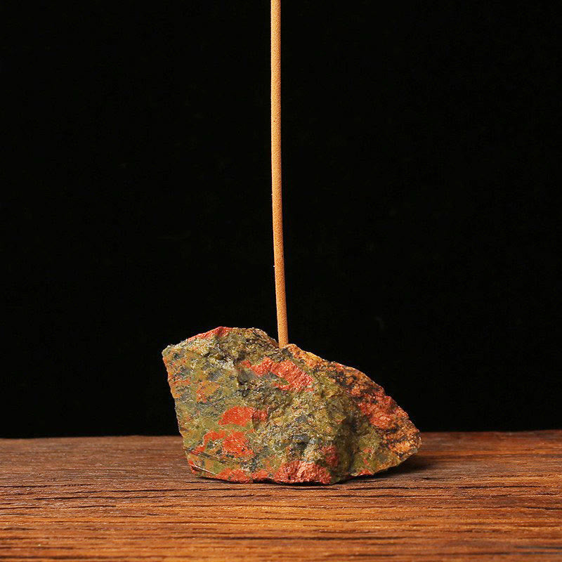 Olivenorma Rough Gemstone Incense Stick Holder