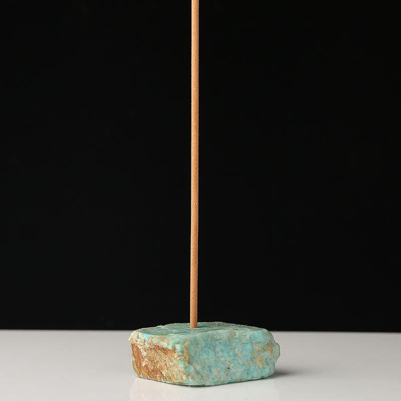 Olivenorma Rough Gemstone Incense Stick Holder