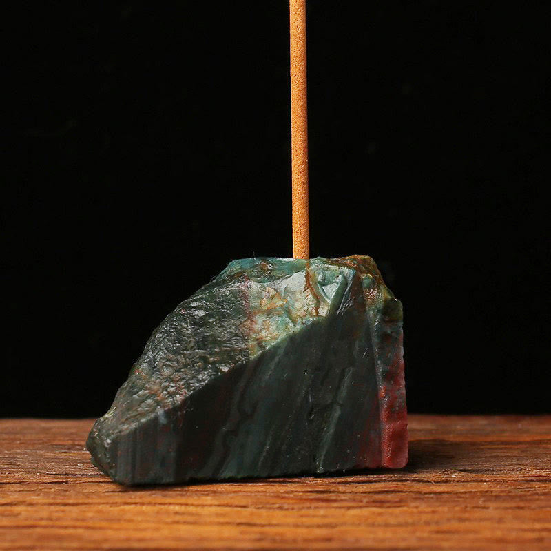 Olivenorma Rough Gemstone Incense Stick Holder