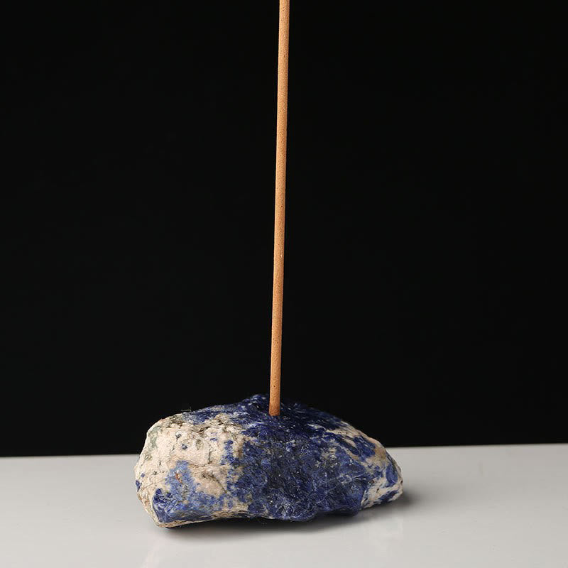 Olivenorma Rough Gemstone Incense Stick Holder