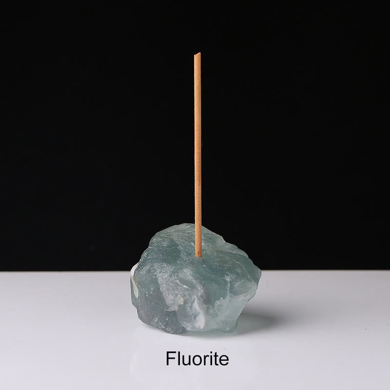 Olivenorma Rough Gemstone Incense Stick Holder