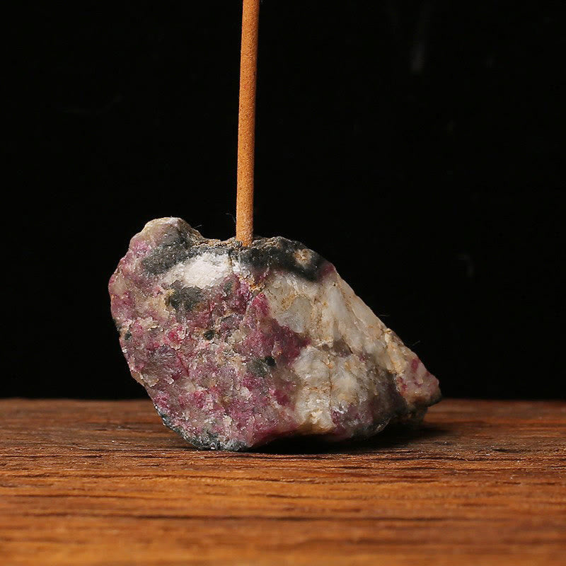 Olivenorma Rough Gemstone Incense Stick Holder