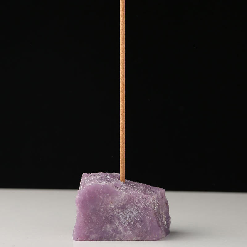 Olivenorma Rough Gemstone Incense Stick Holder