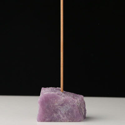 Olivenorma Rough Gemstone Incense Stick Holder