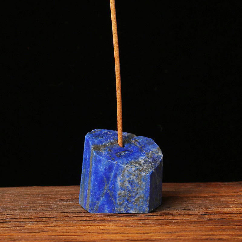 Olivenorma Rough Gemstone Incense Stick Holder