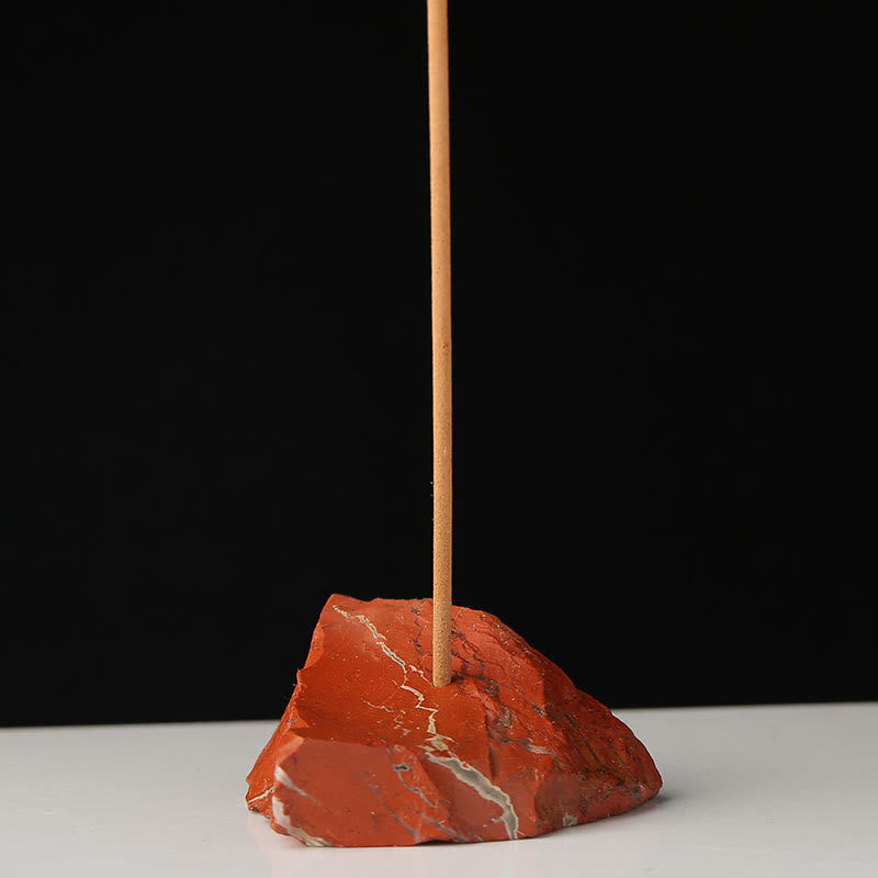 Olivenorma Rough Gemstone Incense Stick Holder