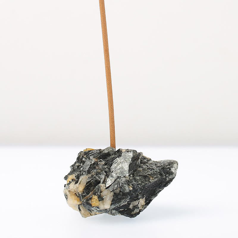 Olivenorma Rough Gemstone Incense Stick Holder