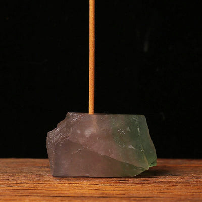 Olivenorma Rough Gemstone Incense Stick Holder