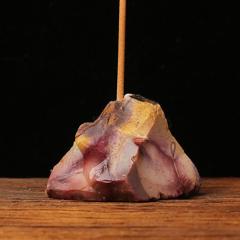 Olivenorma Rough Gemstone Incense Stick Holder