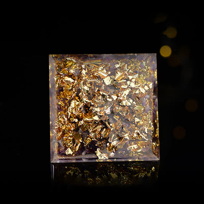 Olivenorma All-Round Protection - Four Types of Stones Orgone Pyramid