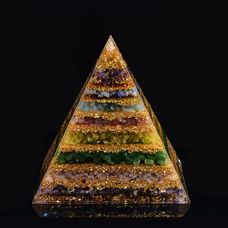 Olivenorma "All-Round Protection" Natural Stone Orgone Pyramid