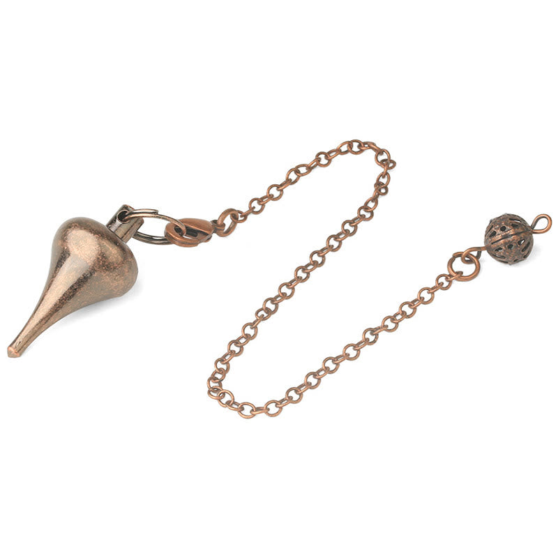 Olivenorma Metal Water Drop Healing Divination Pendulum