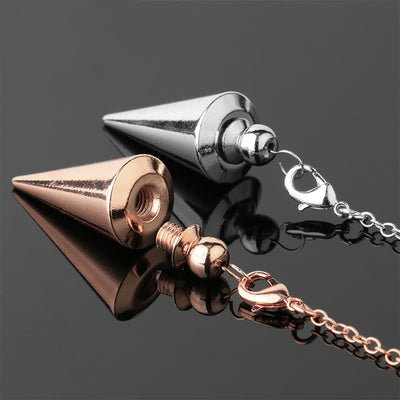 Olivenorma Metal Spiritual Point Divination Dowsing Pendulum - image 9