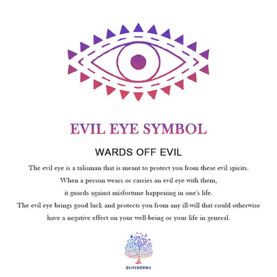 Olivenorma Evil Eye Hamsa Hand Ceramic Teacup