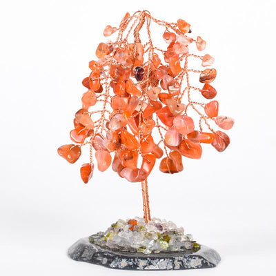 Olivenorma Natural Crystal Base Willow Feng Shui Tree