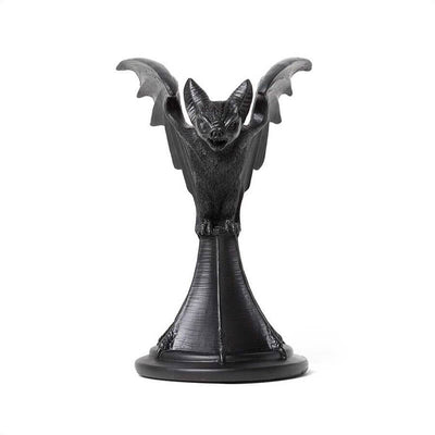 Olivenorma Resin Gothic Cat Shaped Candlestick Holder