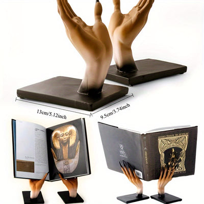 Olivenorma Lifelike Witch Hands Bookstand Bookend Ornament