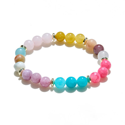 Olivenorma Natural 7 Color Crystal Beads Women Bracelet