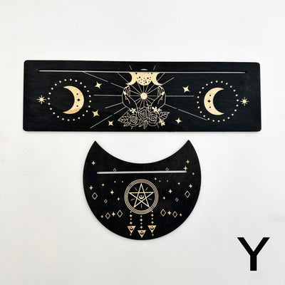 Olivenorma Wooden Moon Phase Tarot Card Stand Holder