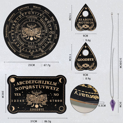 Olivenorma Talking Board Pendulum Bowsing Divination Board