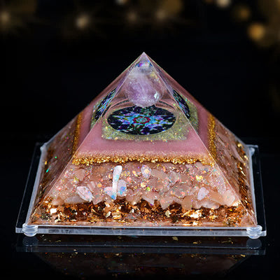 Olivenorma 8*12cm Natural Stone Orgone Pyramid