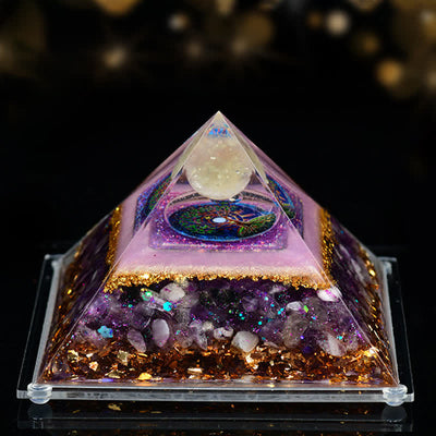 Olivenorma 8*12cm Natural Stone Orgone Pyramid