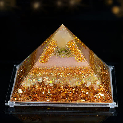 Olivenorma 8*12cm Natural Stone Orgone Pyramid