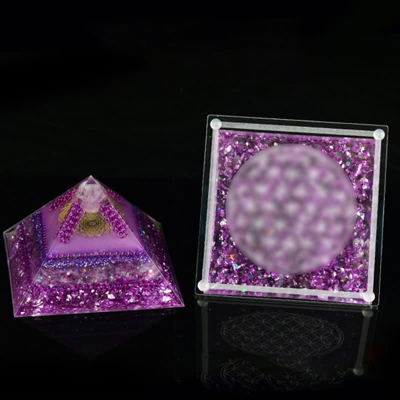 Olivenorma 8*12cm Natural Stone Orgone Pyramid