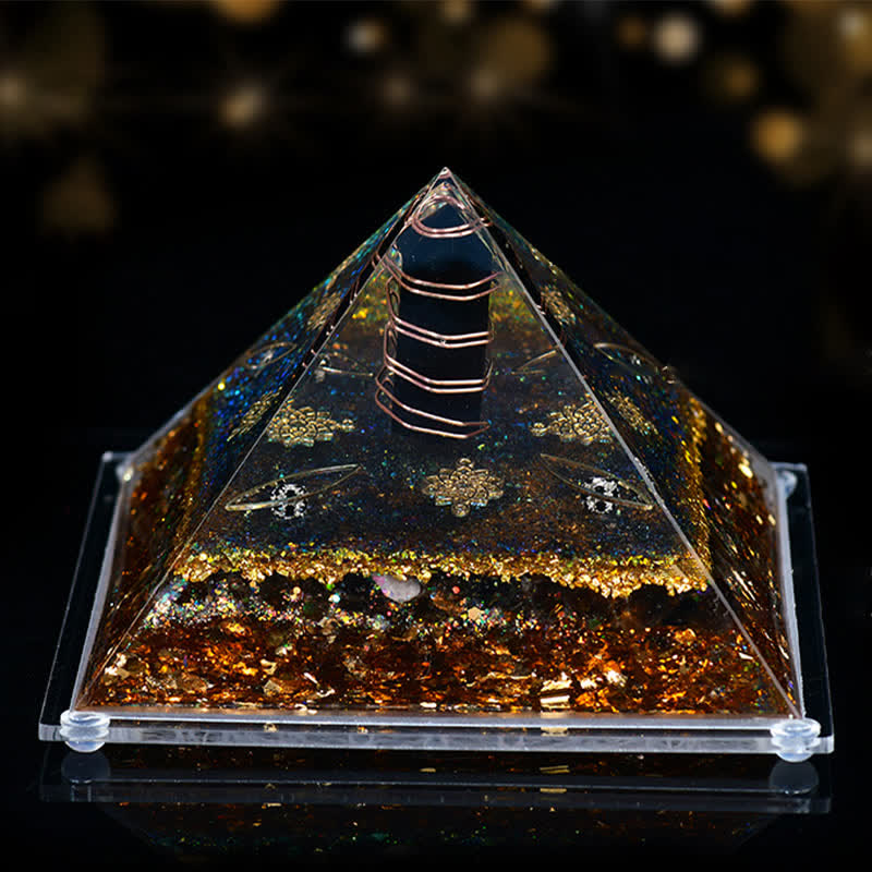 Olivenorma 8*12cm Natural Stone Orgone Pyramid