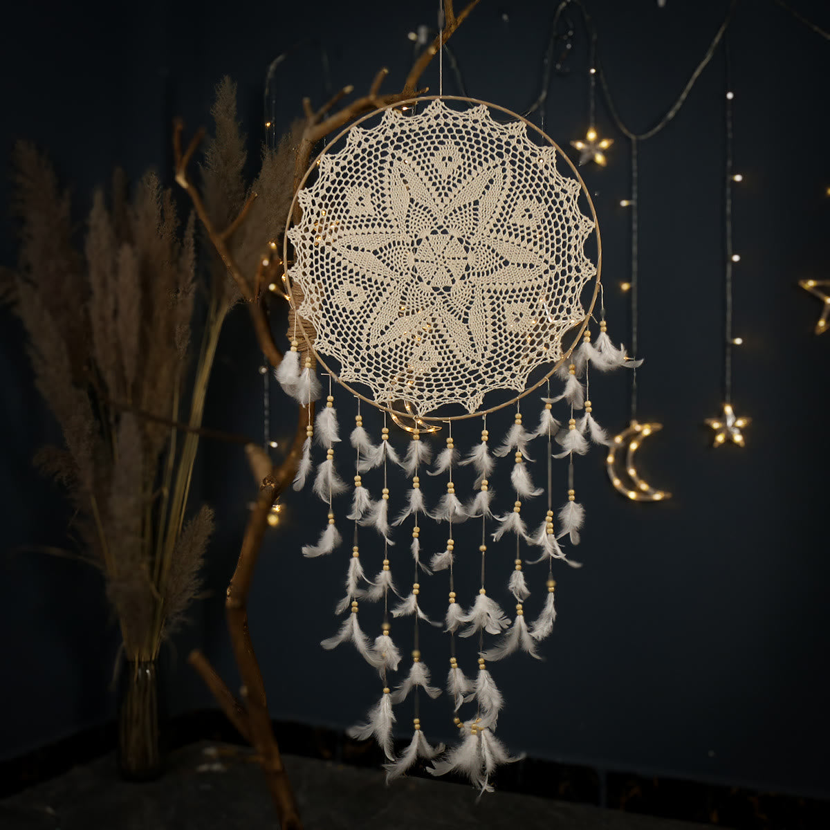 Olivenorma Multiple Patterns Bohemian Handmade Woven Dreamcatcher