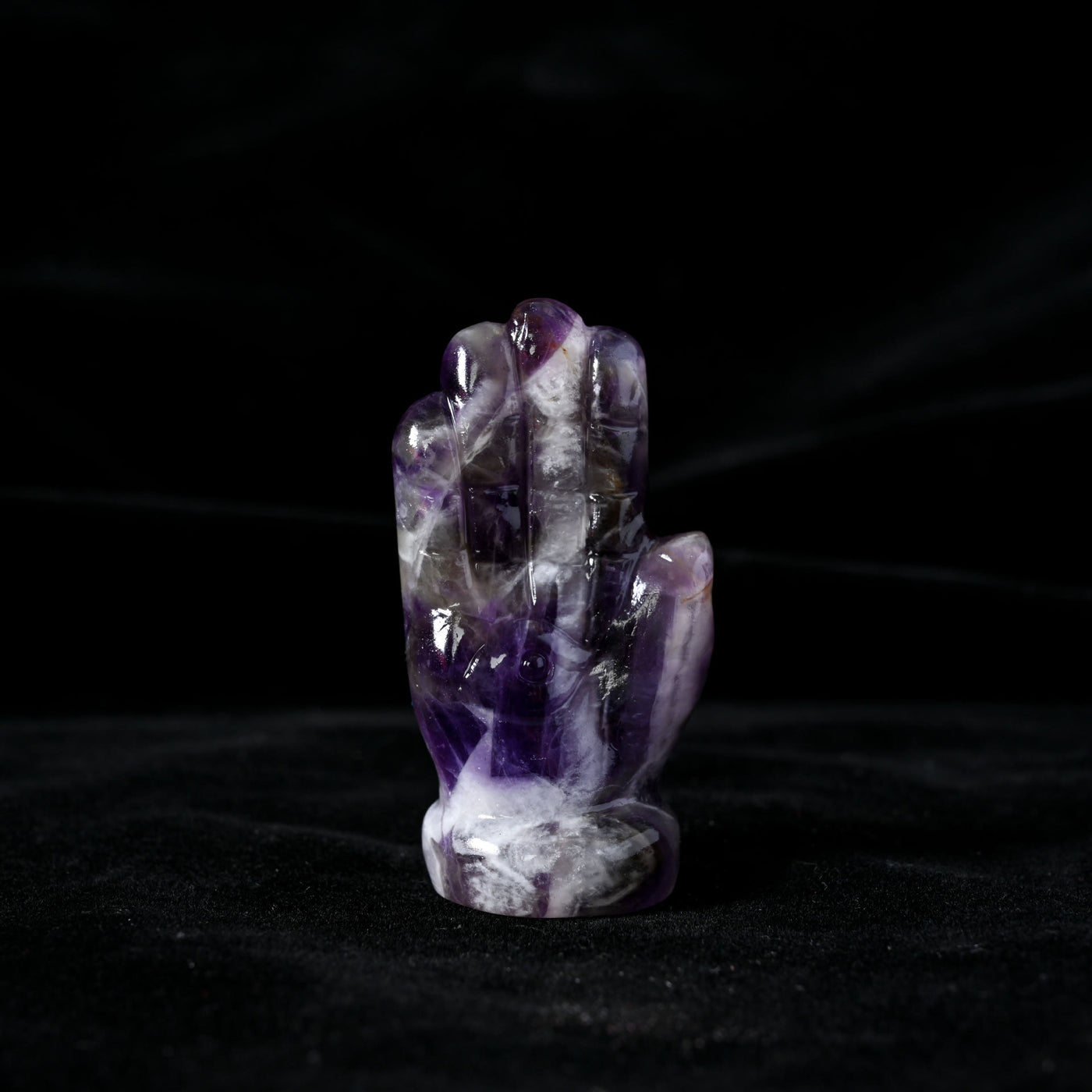 Olivenorma Buddha's Hand Natural Gemstone Decoration