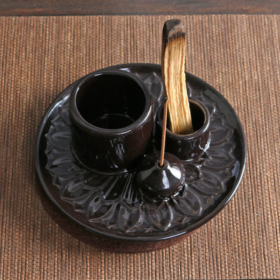 Olivenorma Palo Santo Sticker Holder Tray Incense Holder