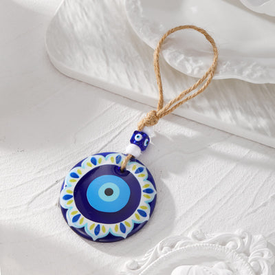 Olivenorma Evil Eye Symbol Painting Car Accessory Keychain