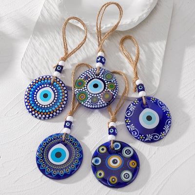 Olivenorma Evil Eye Symbol Painting Car Accessory Keychain - image 21