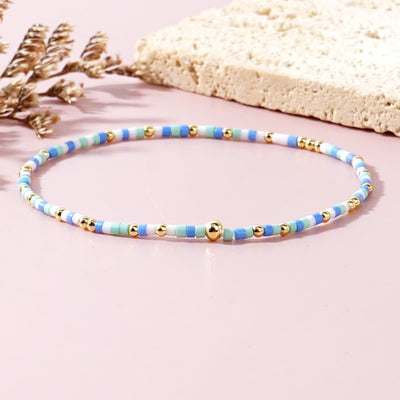 Olivenorma Colorful Rice Beads Beaded Bracelet - image 16