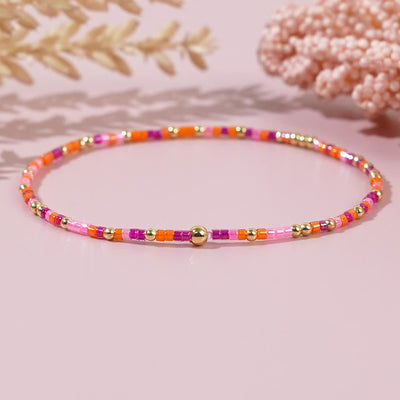 Olivenorma Colorful Rice Beads Beaded Bracelet - image 23