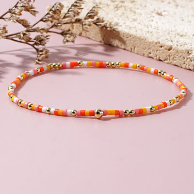 Olivenorma Colorful Rice Beads Beaded Bracelet - image 13