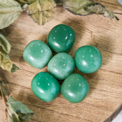 Olivenorma Bulk Polished Green Aventurine Tumbled Stone